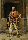 Paul Joanovitch A Serbian Warrior painting